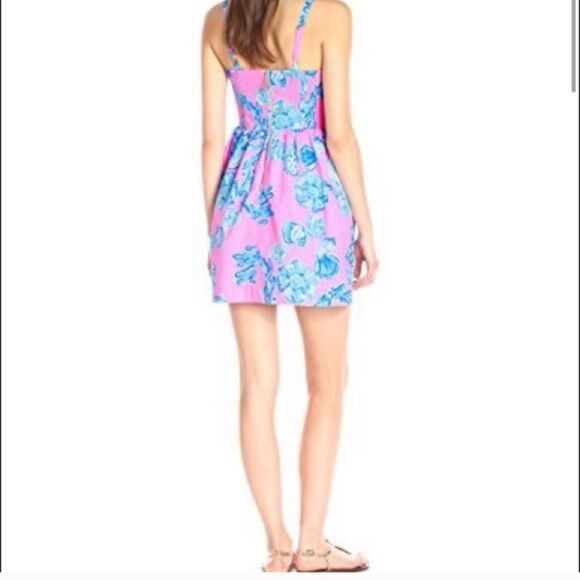 Lilly Pulitzer Ardleigh Dress Pink Pout Size 8 - Picture 2 of 13